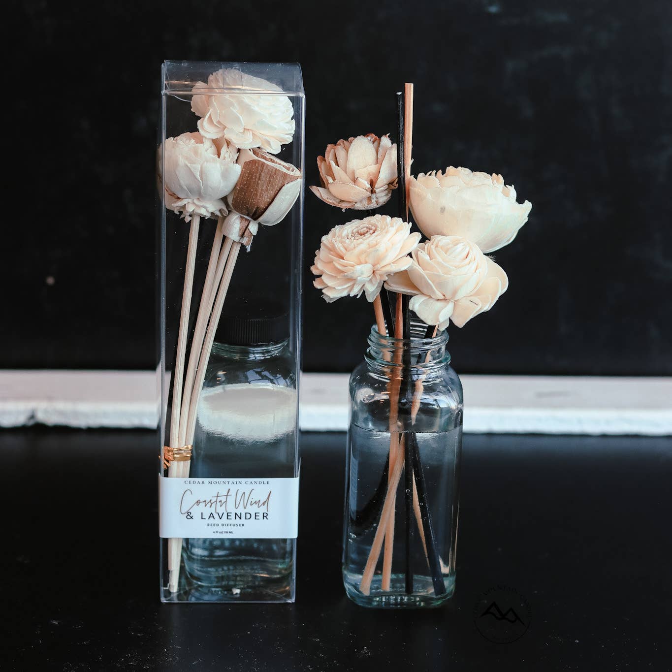 Lavender & Spring Apricot - Flower Reed Diffuser