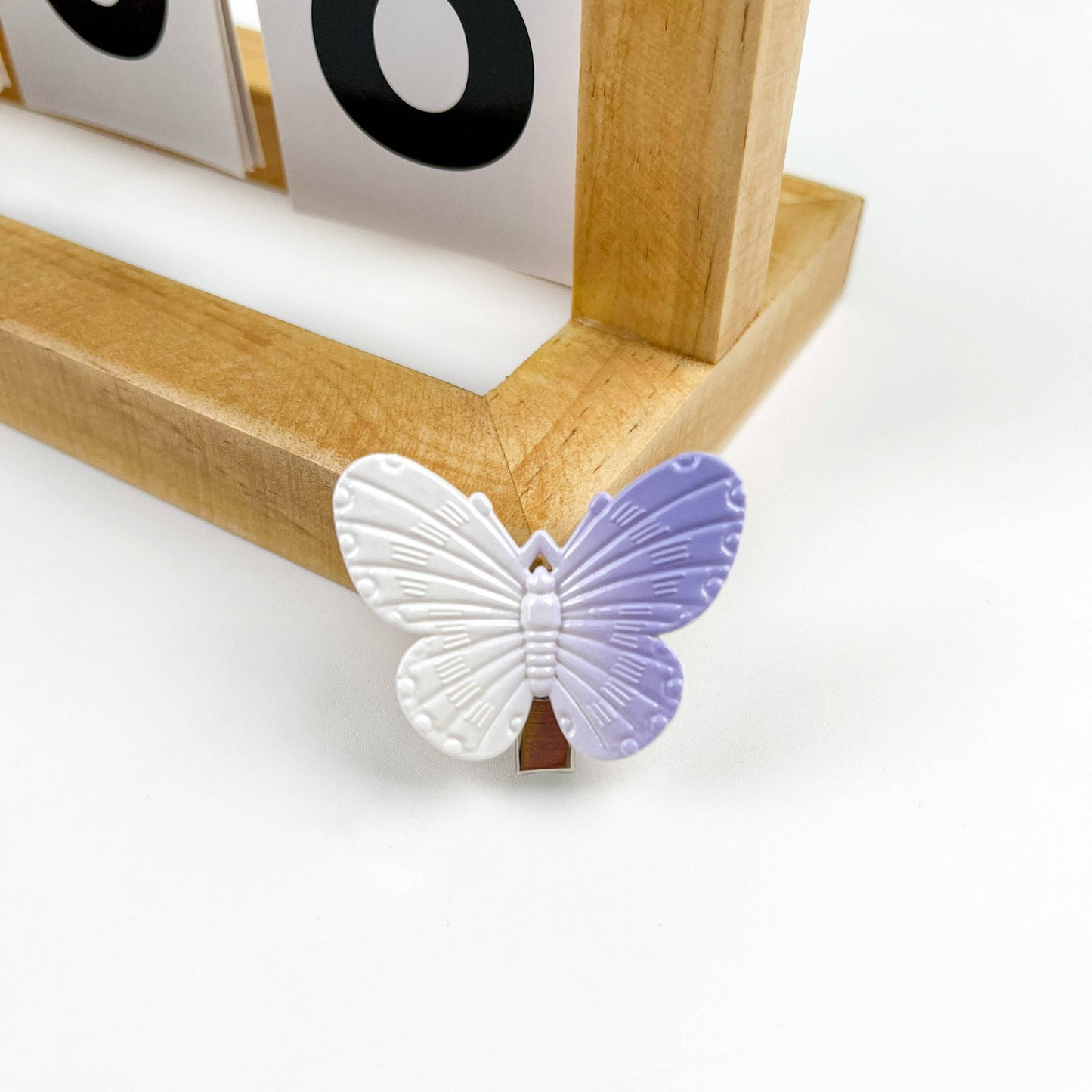 Colorful Butterfly Duckbill Clip