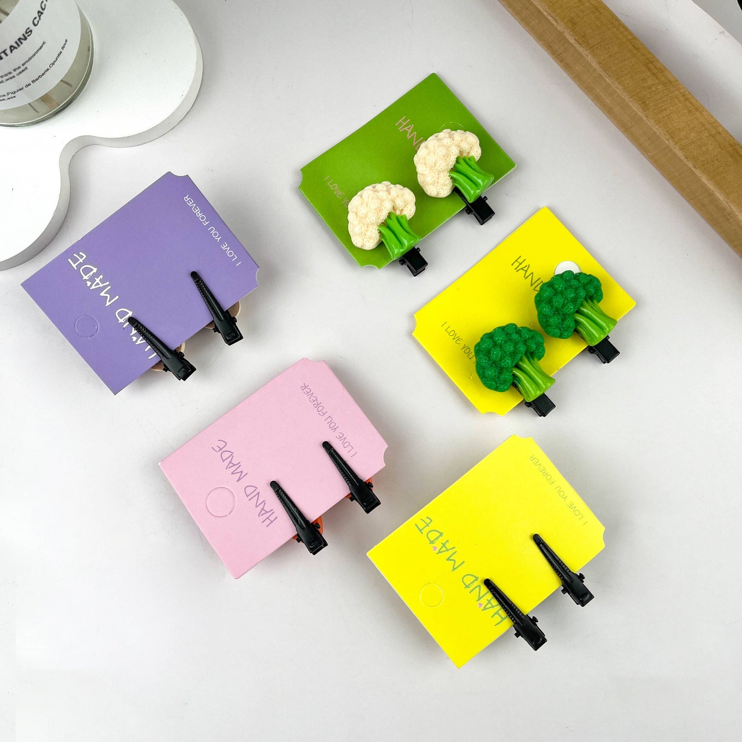 Vegetable Hair Duckbill Clip