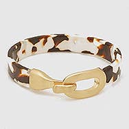 Open Cuff Bracelet Statement Acrylic Resin Acetate Bangle