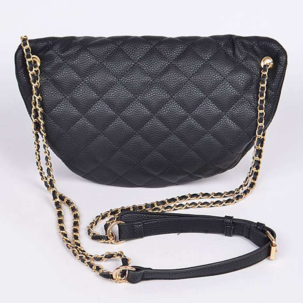 Gilded Regent Crossbody | Multi Layered Straps Crossbody Bag