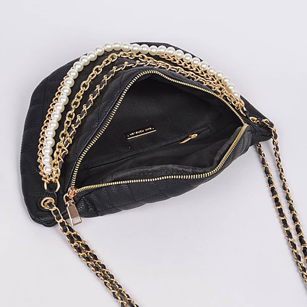 Gilded Regent Crossbody | Multi Layered Straps Crossbody Bag