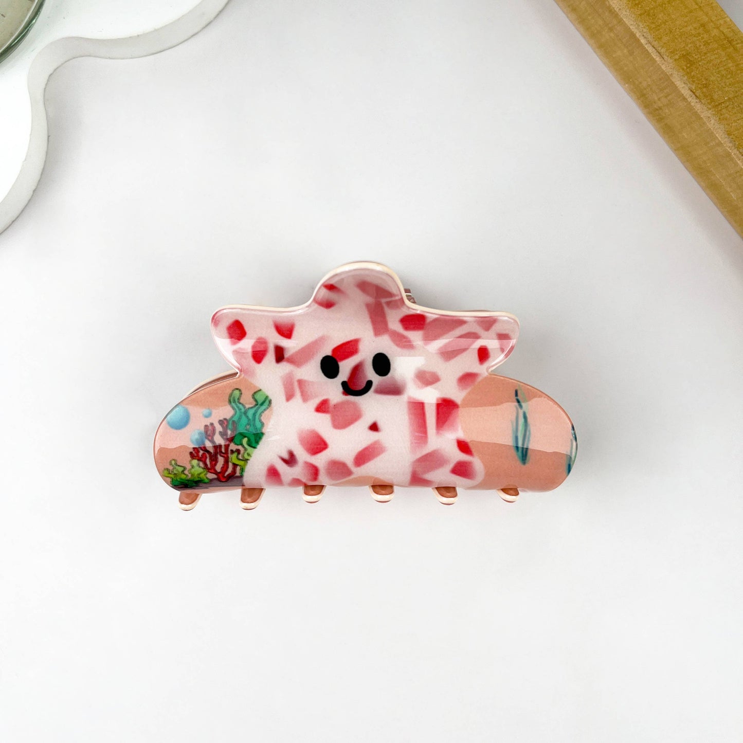Lovely cartoon marine animal hair claw clip