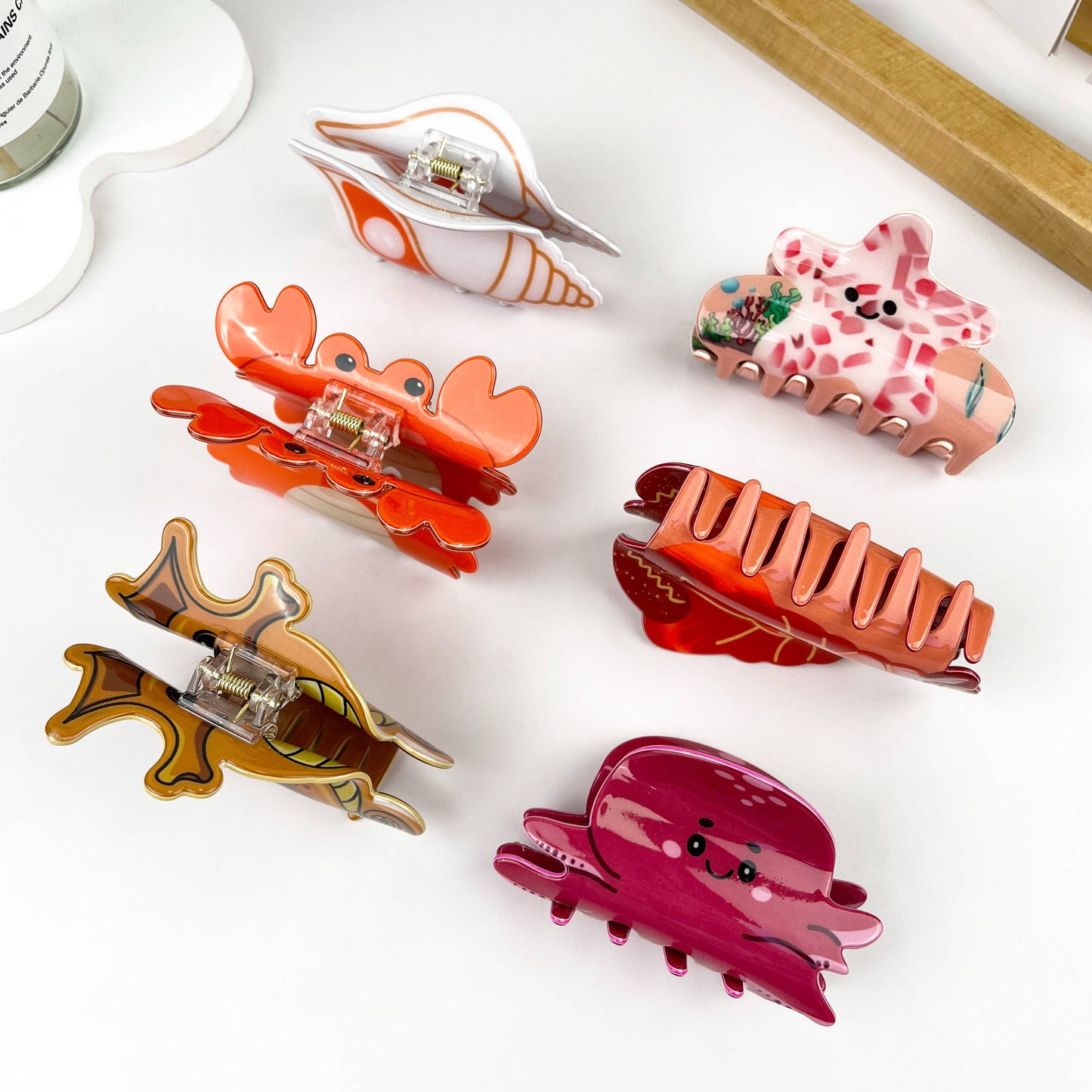 Lovely cartoon marine animal hair claw clip