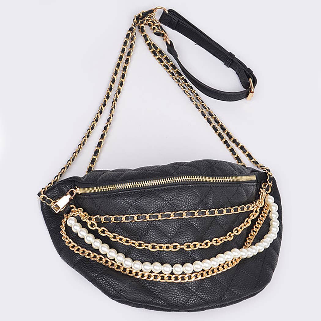 Gilded Regent Crossbody | Multi Layered Straps Crossbody Bag