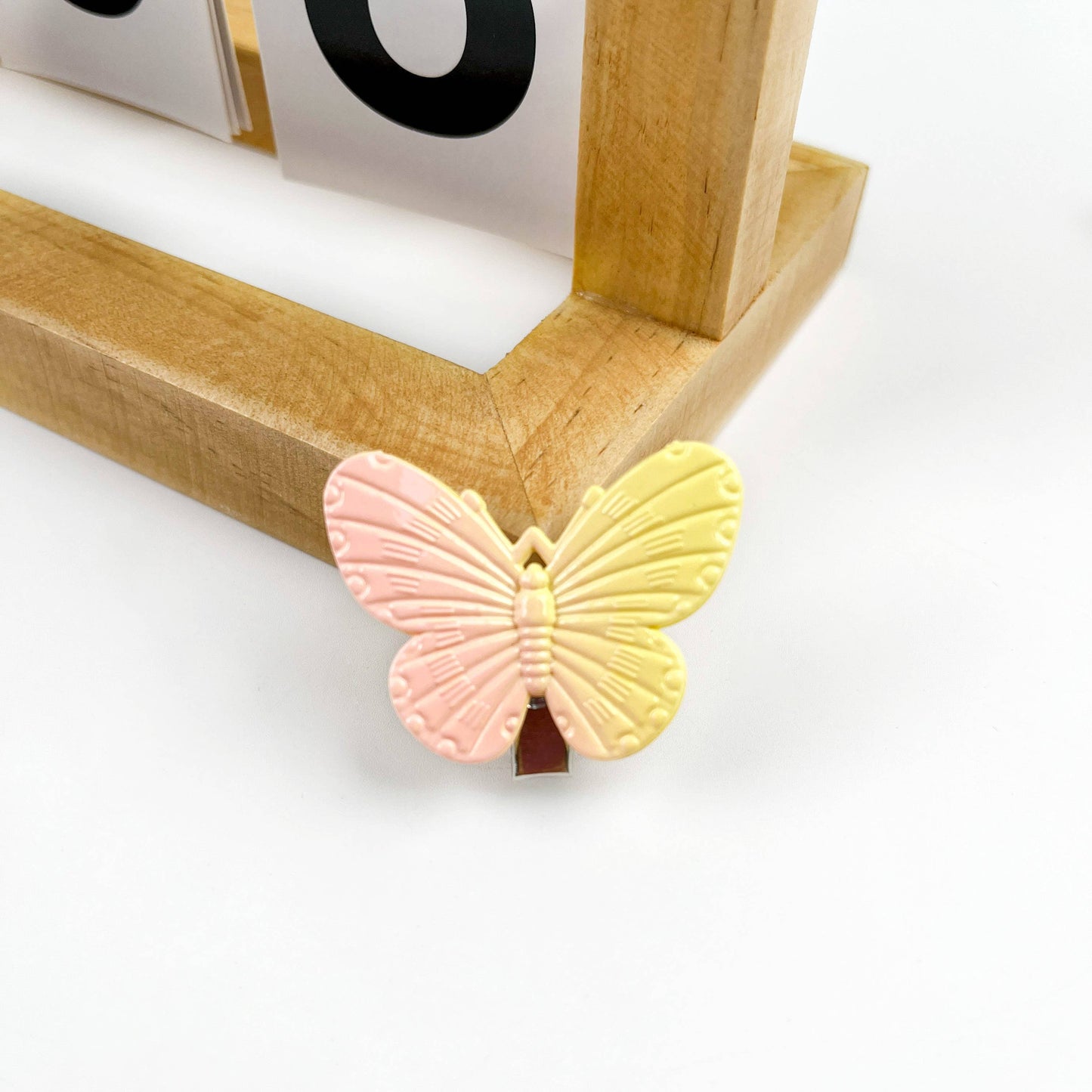 Colorful Butterfly Duckbill Clip