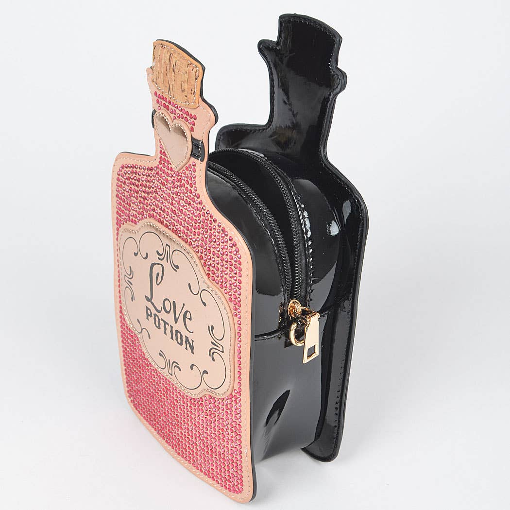 Rhinestone Love Potion Bag