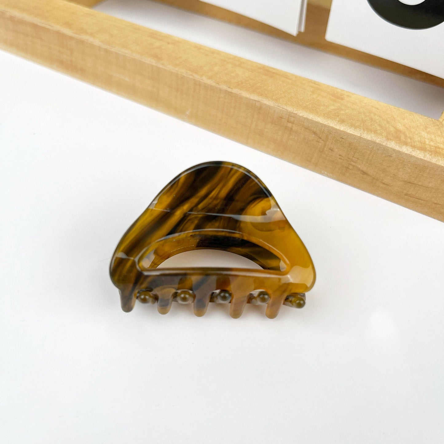 Mini Geometric Hollow Cute Hair Claw Clip