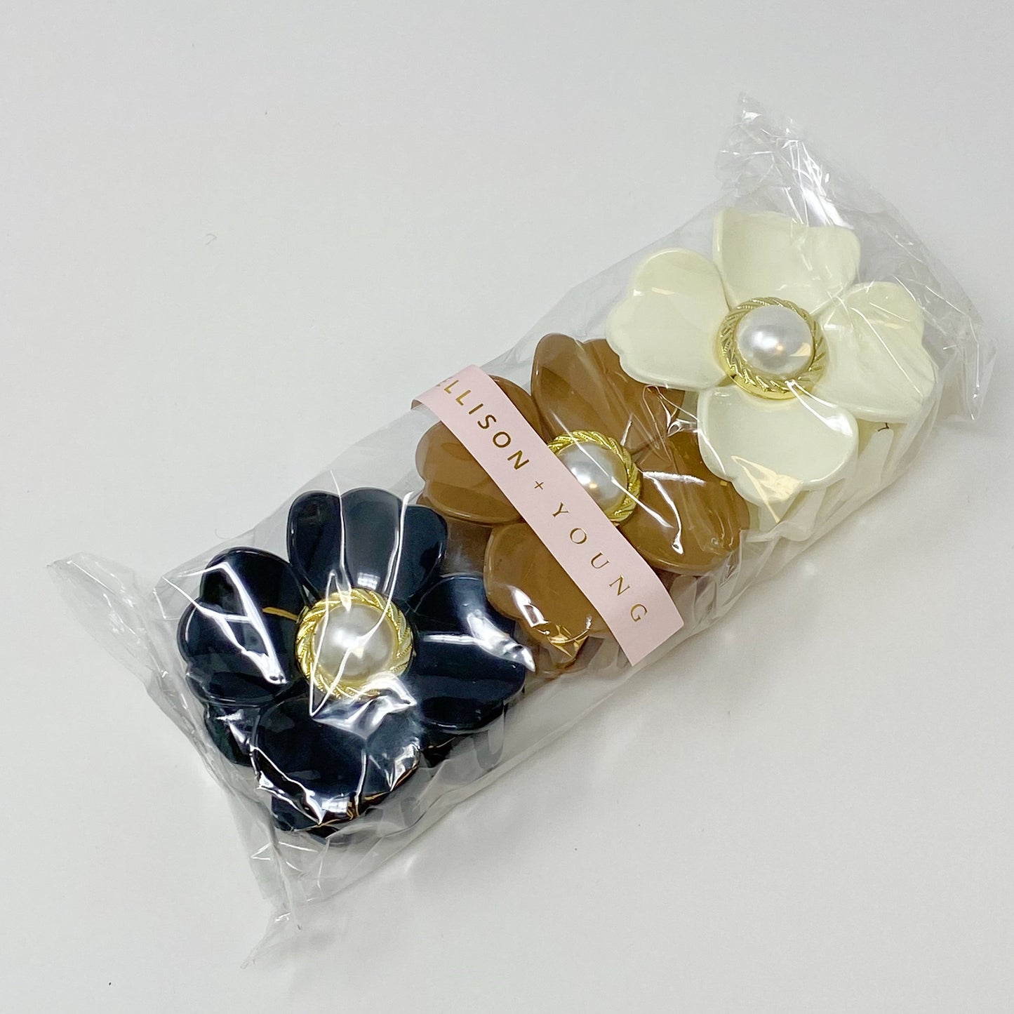 Loved by Coco Flower Hair Claw Set