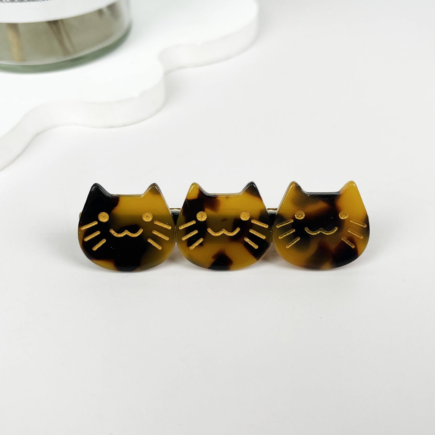 Cute Retro Cat Animal Duckbill Clip