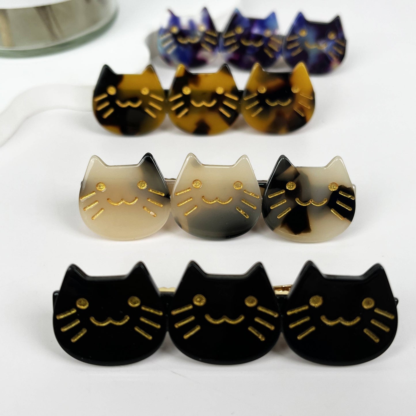 Cute Retro Cat Animal Duckbill Clip