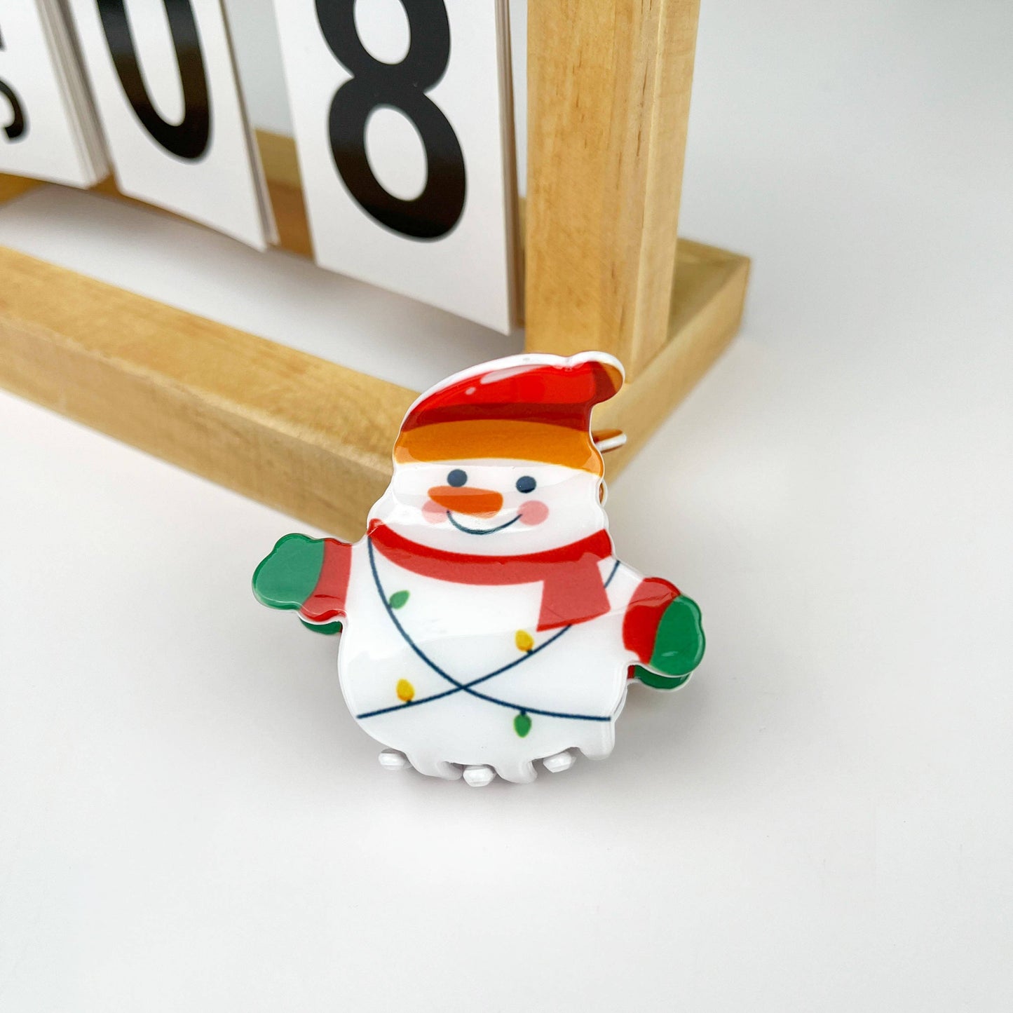 Christmas Hair Claw Clip