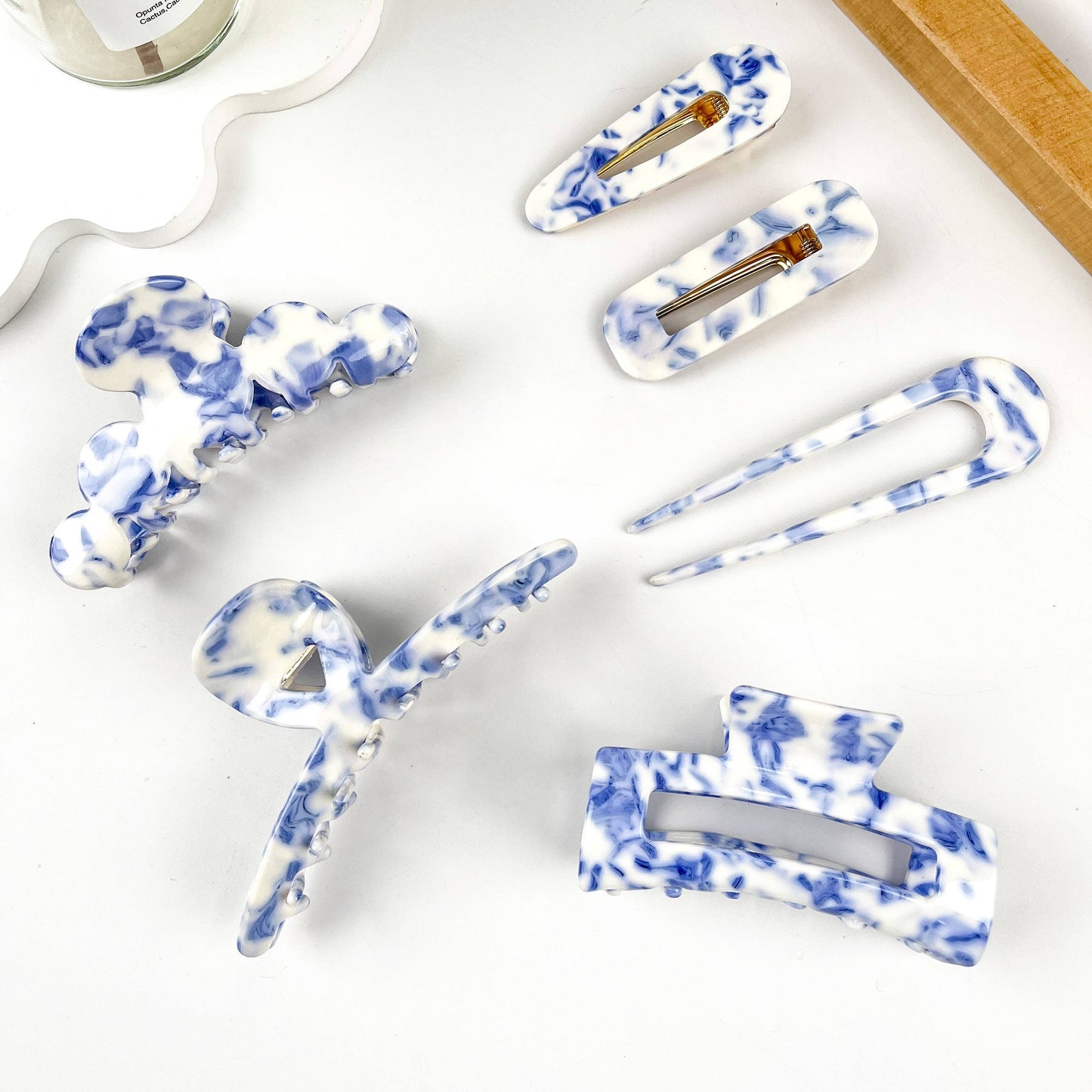 Cute Mini Acetate Hair Clips