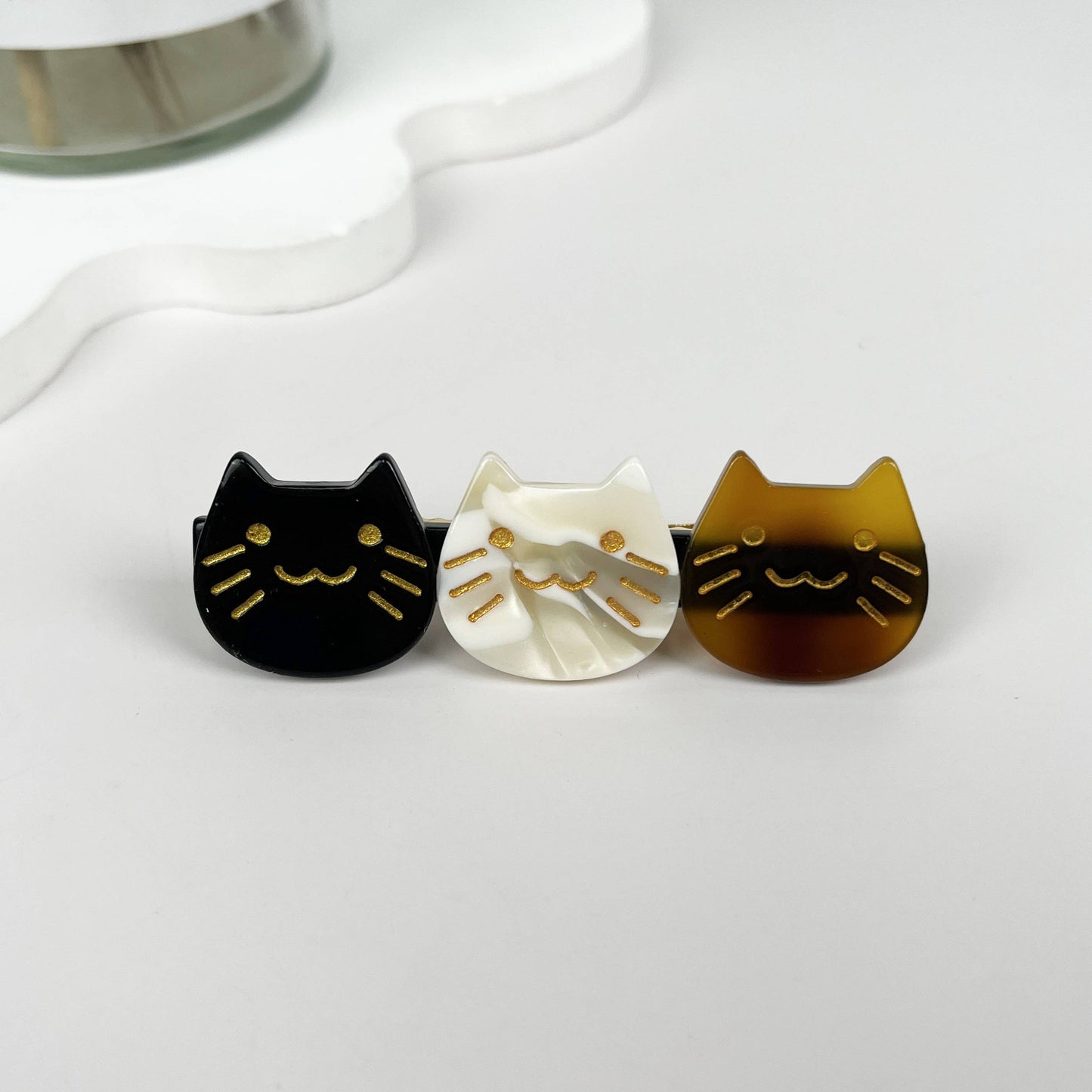 Cute Retro Cat Animal Duckbill Clip