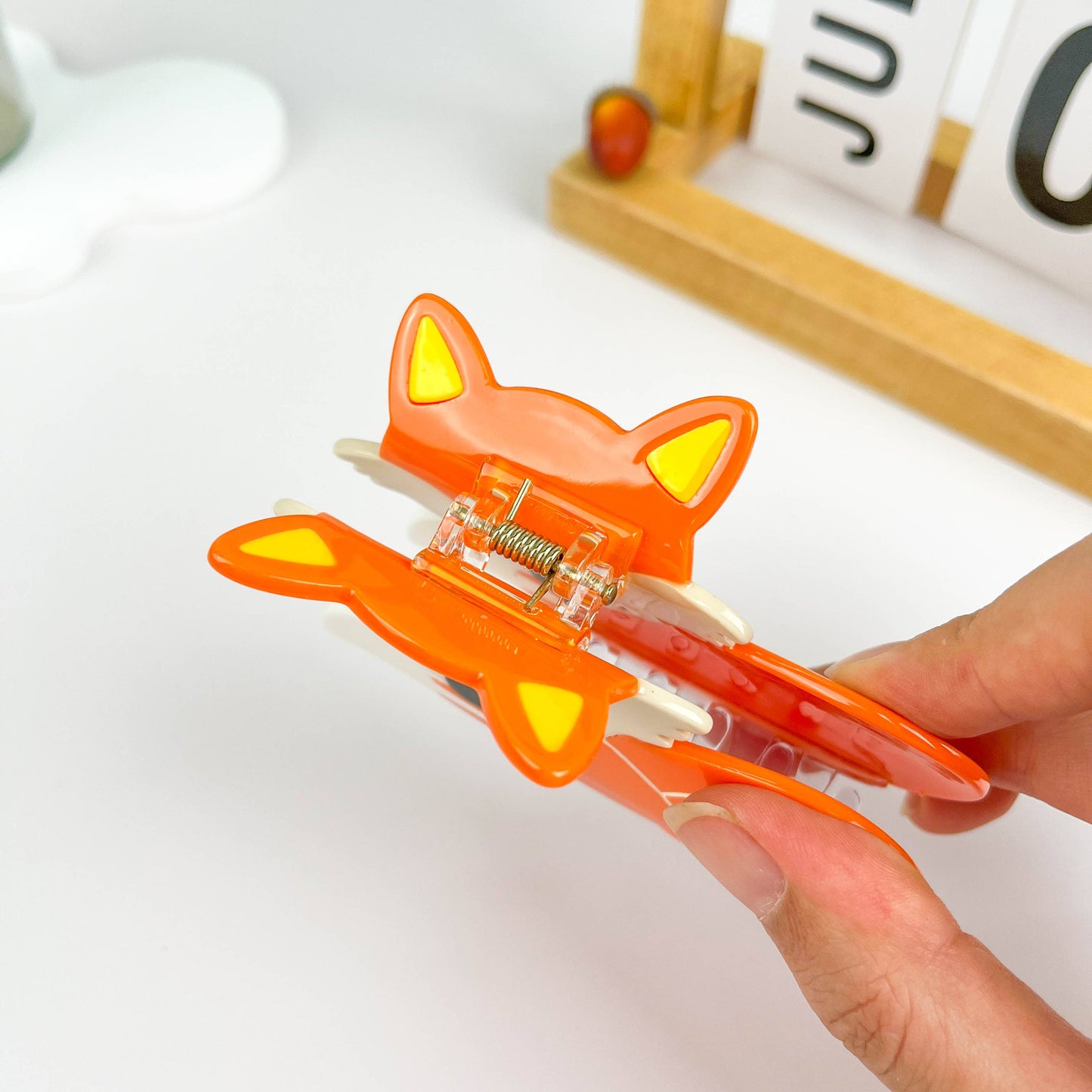 Fox Hair Clip