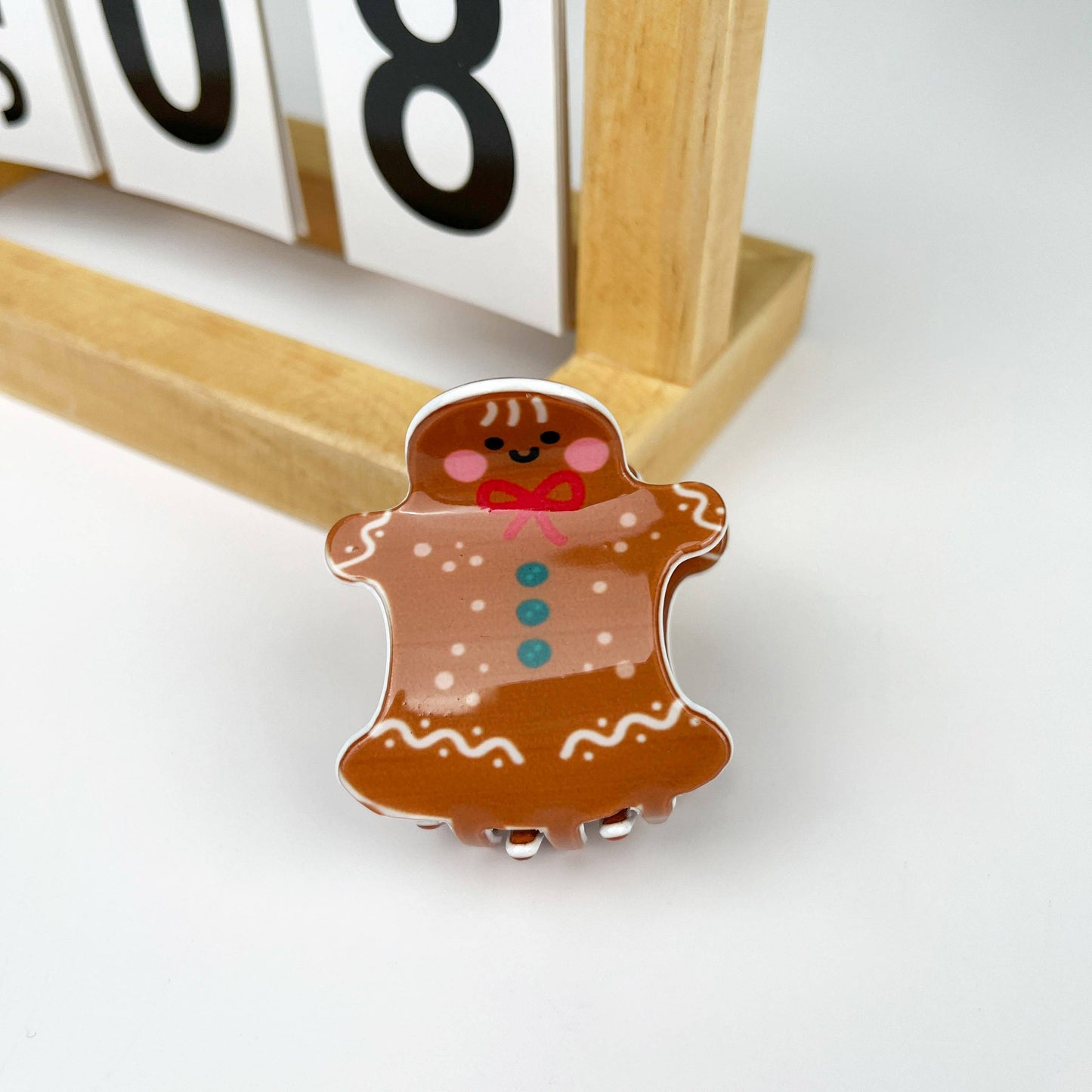 Christmas Hair Claw Clip