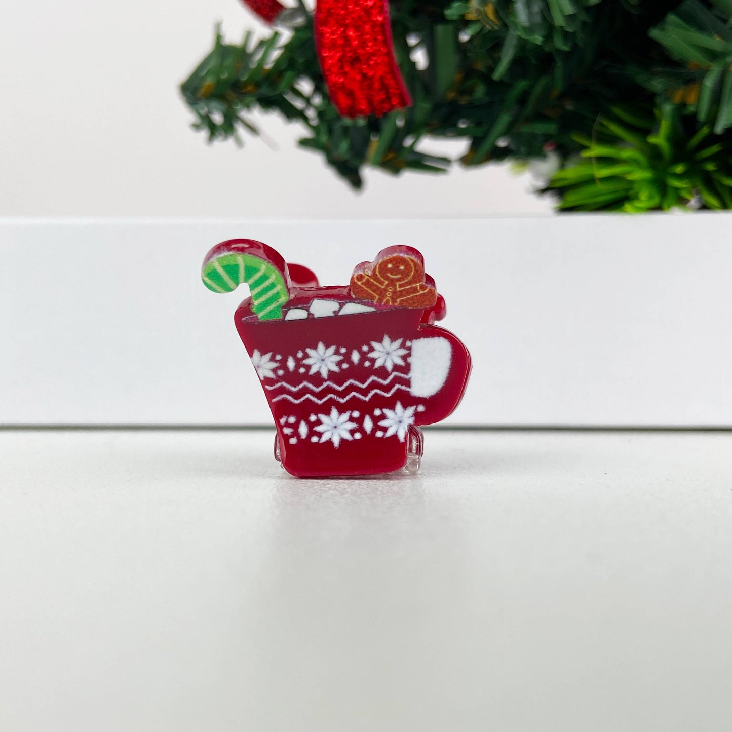 Mini Christmas Hair clip