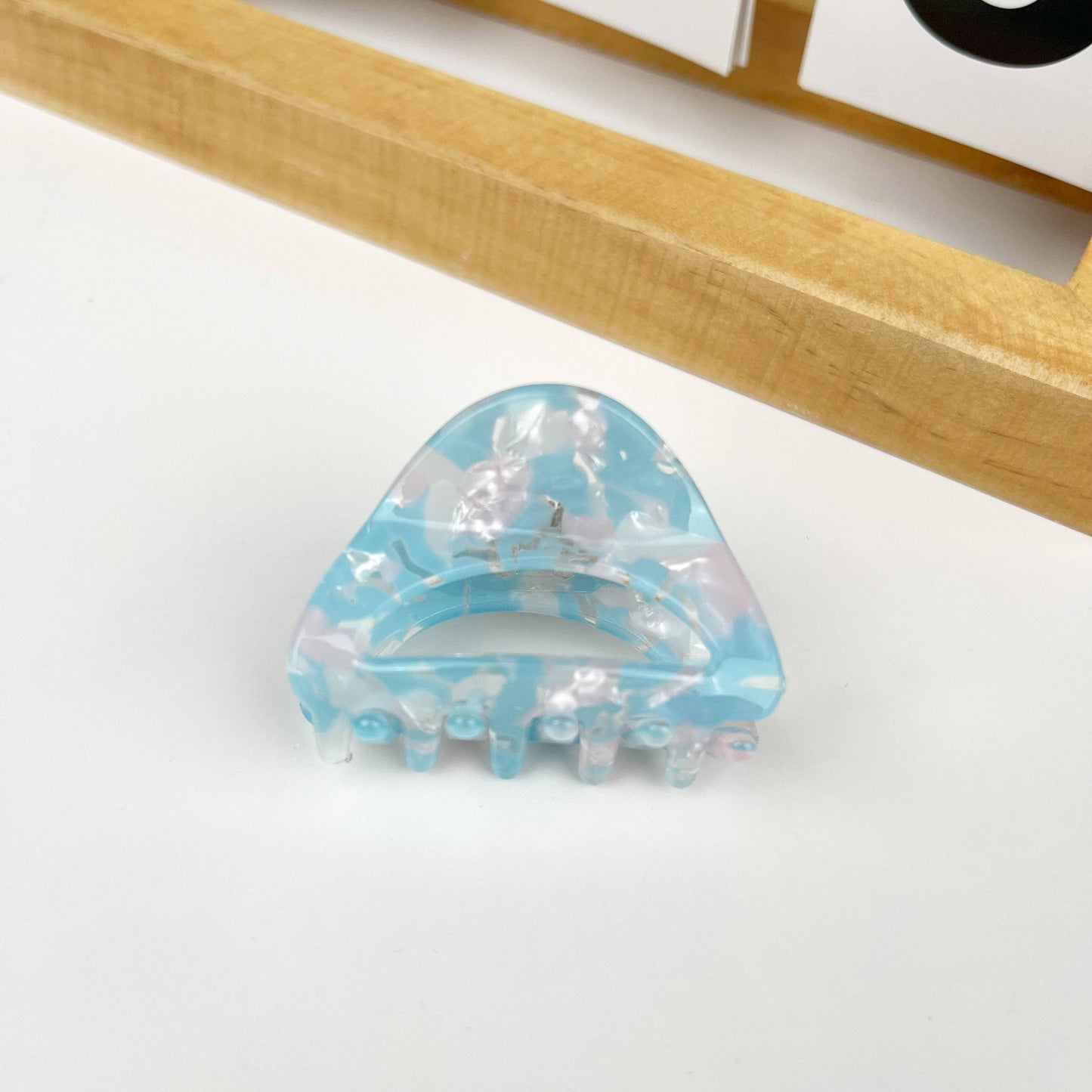 Mini Geometric Hollow Cute Hair Claw Clip
