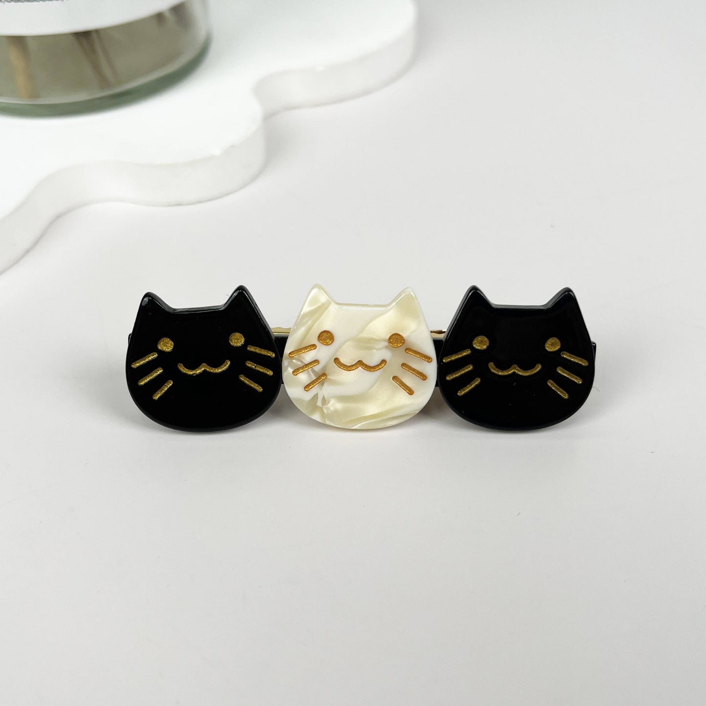 Cute Retro Cat Animal Duckbill Clip