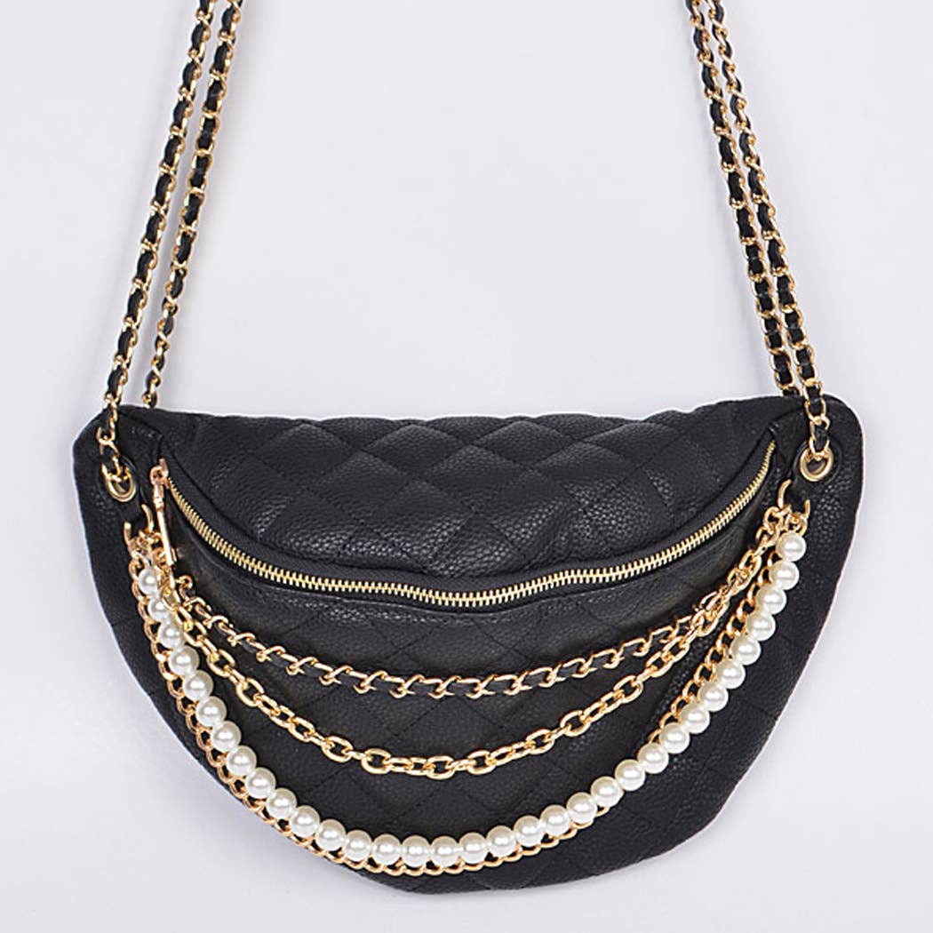 Gilded Regent Crossbody | Multi Layered Straps Crossbody Bag
