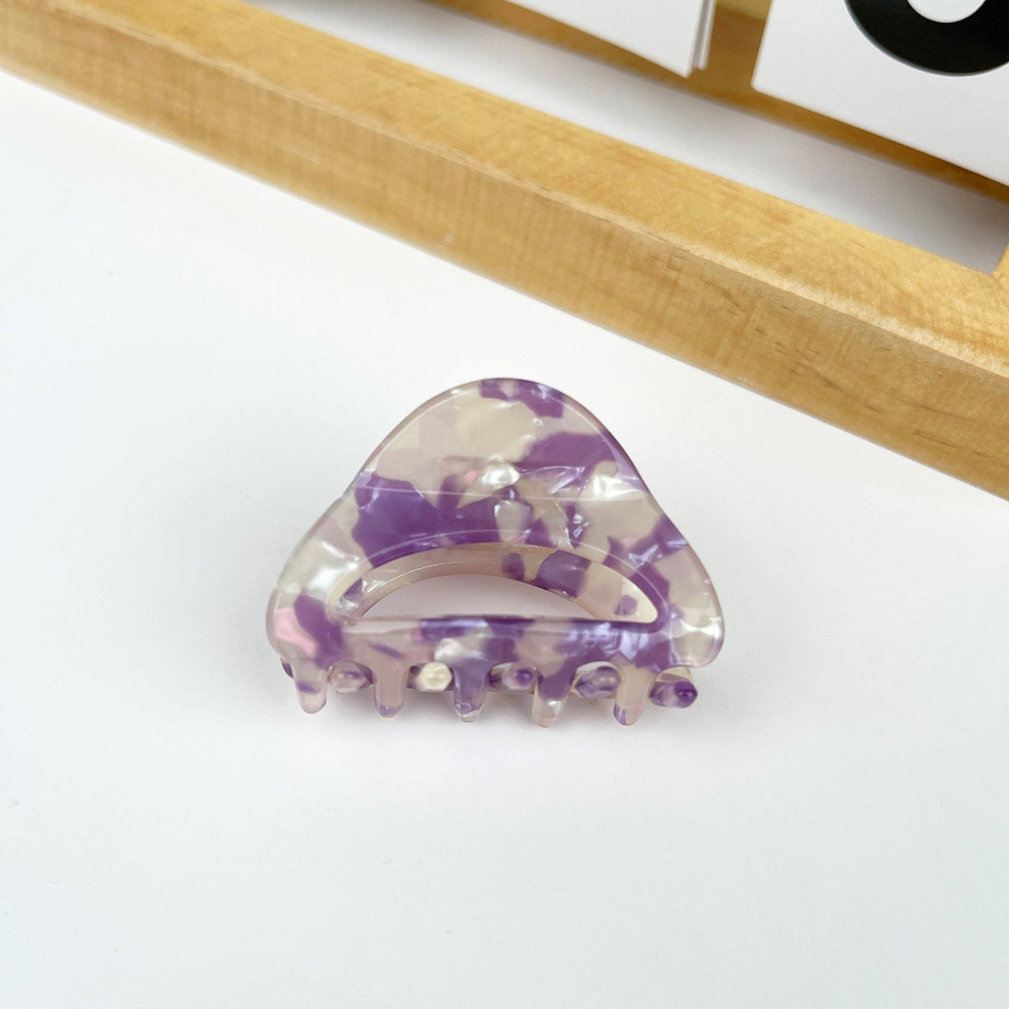 Mini Geometric Hollow Cute Hair Claw Clip