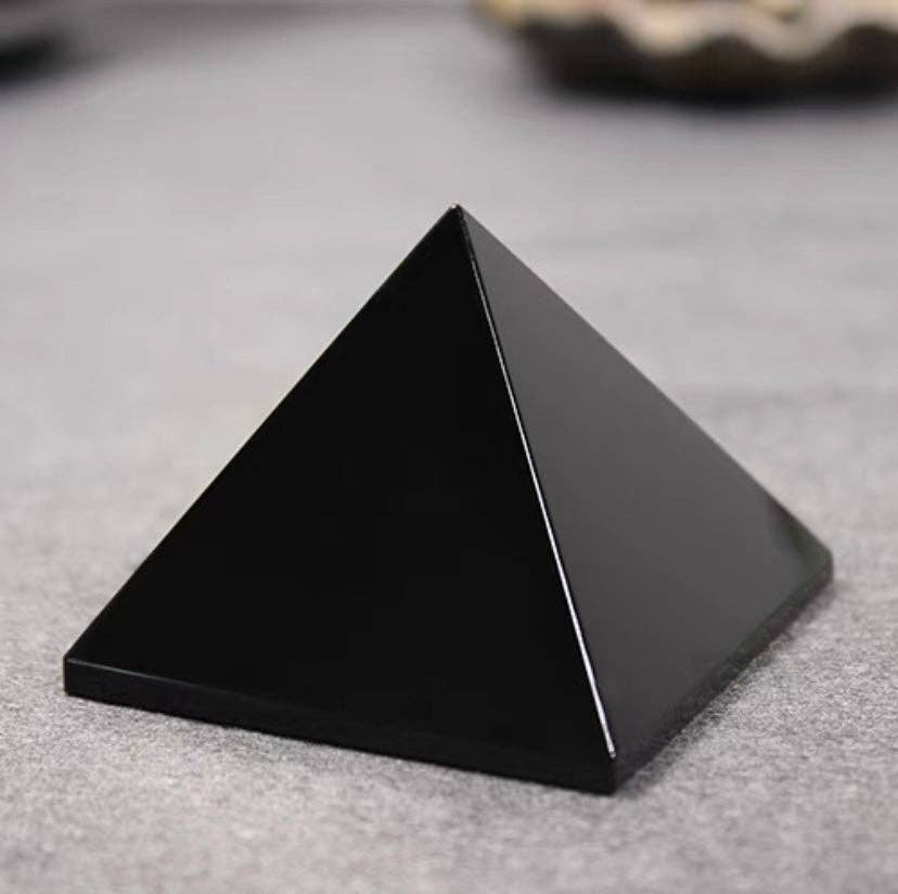 Natural Pyramid 1.5 Inches Crystals Healing Stones Gemstone