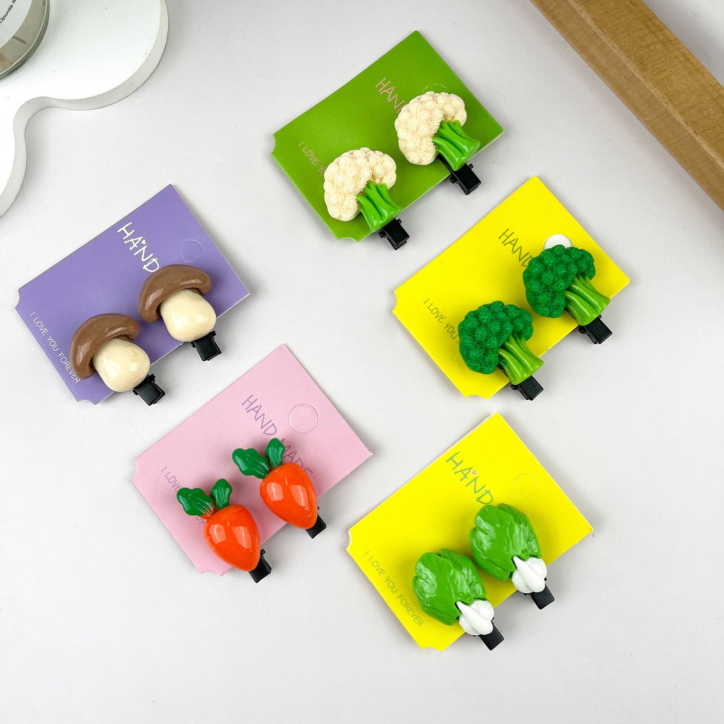 Vegetable Hair Duckbill Clip
