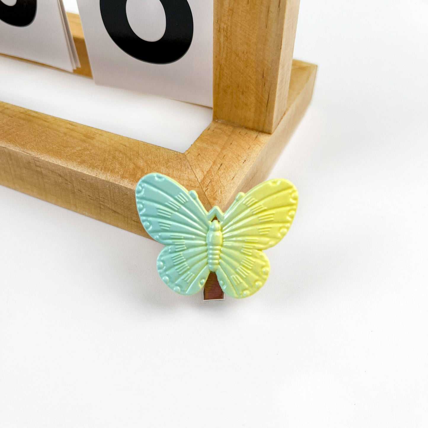 Colorful Butterfly Duckbill Clip