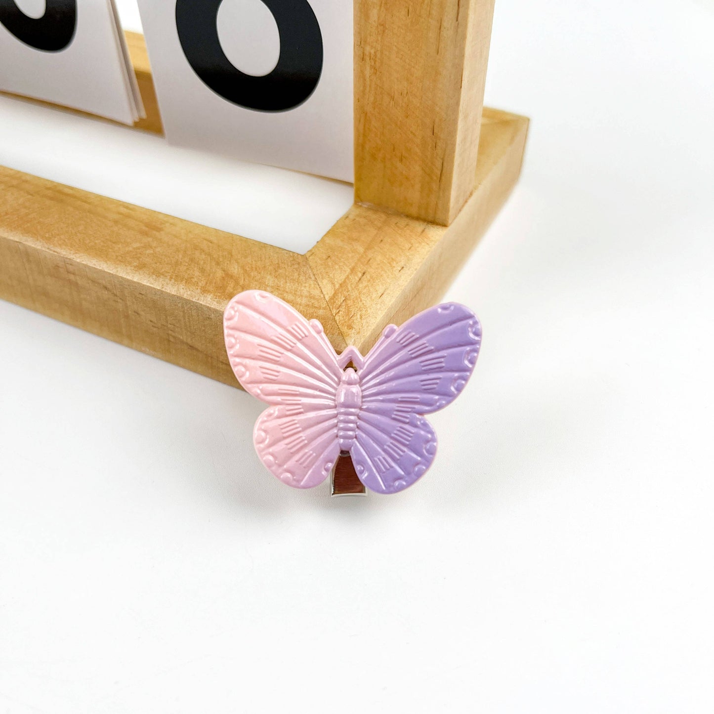 Colorful Butterfly Duckbill Clip