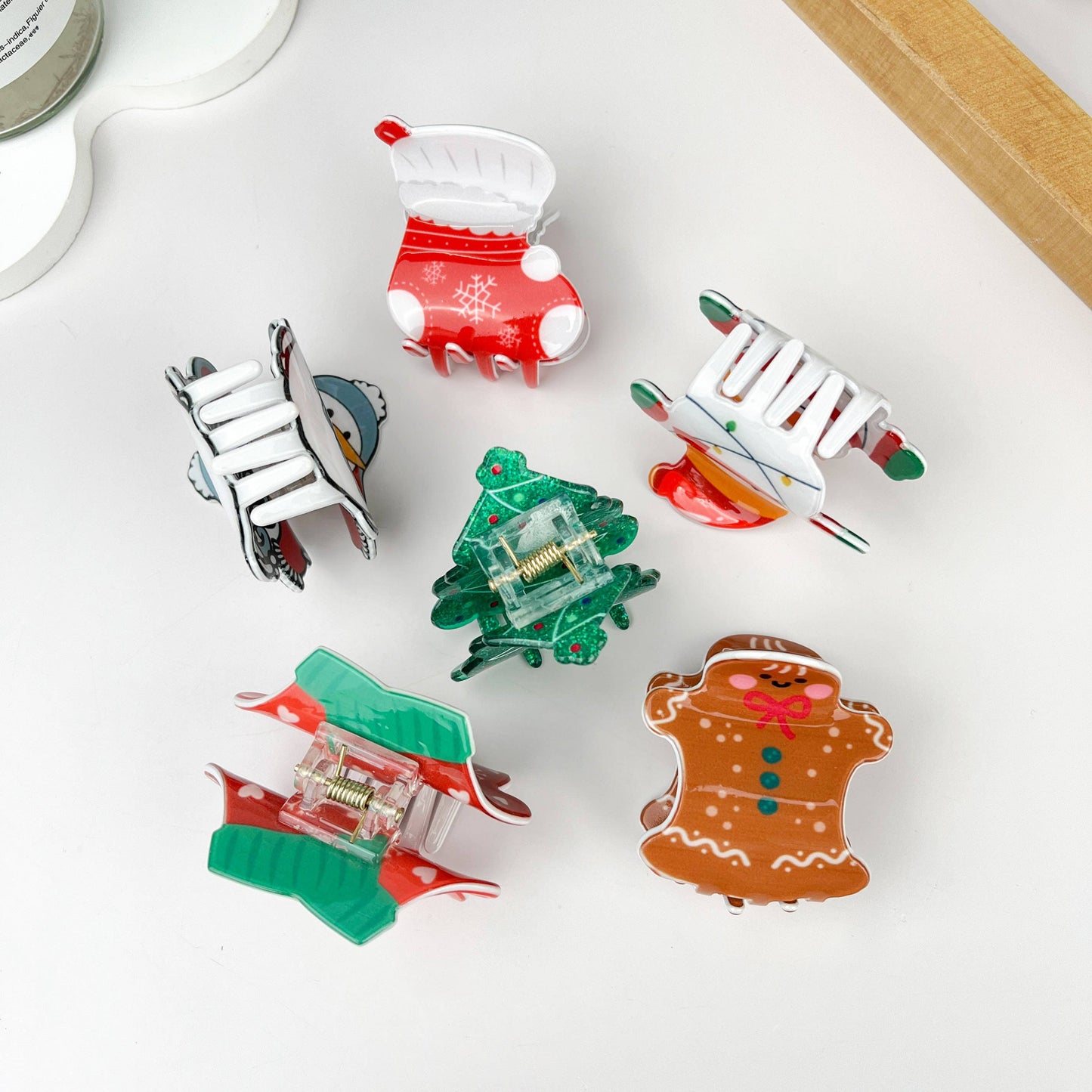 Christmas Hair Claw Clip